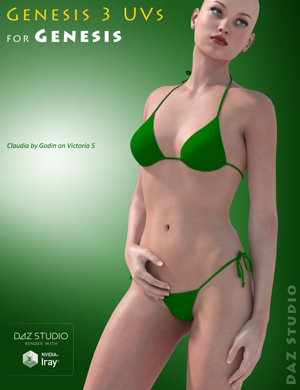 Genesis 3 UVs for Genesis by: Cayman Studios, 3D Models by Daz 3D