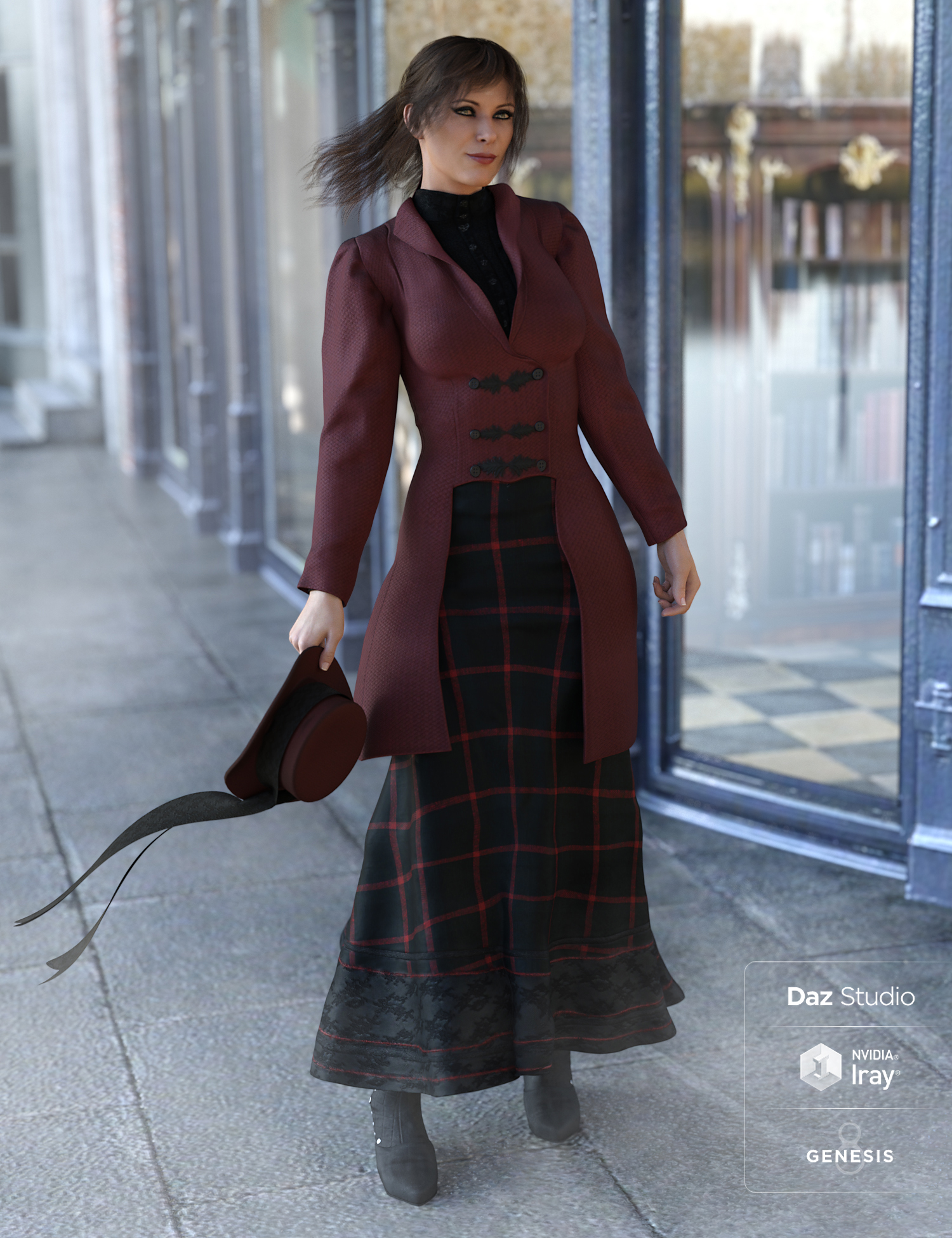 Mid Victorian Outfit Textures for Genesis 8 Female(s) Mid Victorian Outfit Textures for Genesis 8 Female(s) by: , 3D Models by Daz 3D