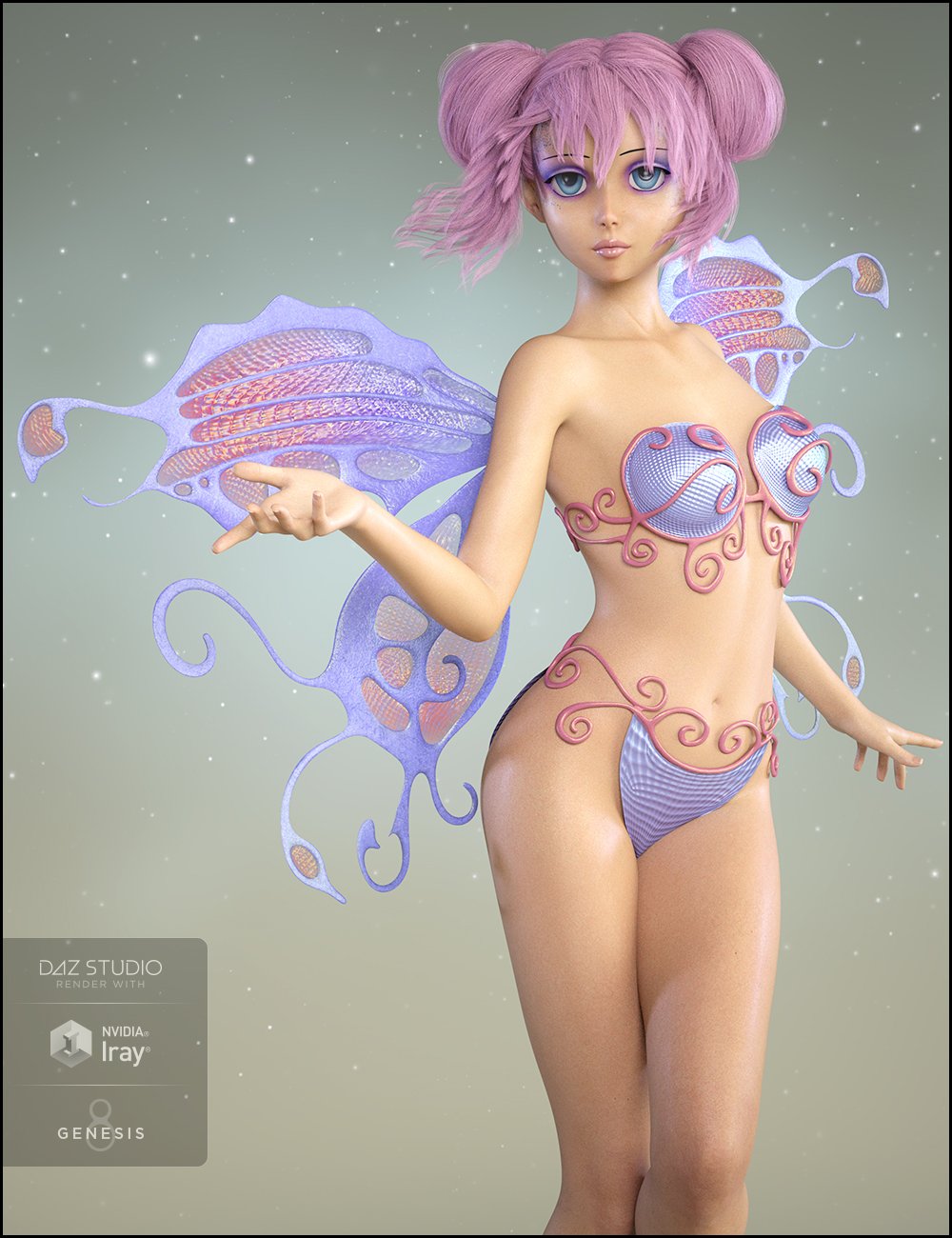 FeiFae for Sakura 8 by: DemonicaEviliusJessaii, 3D Models by Daz 3D
