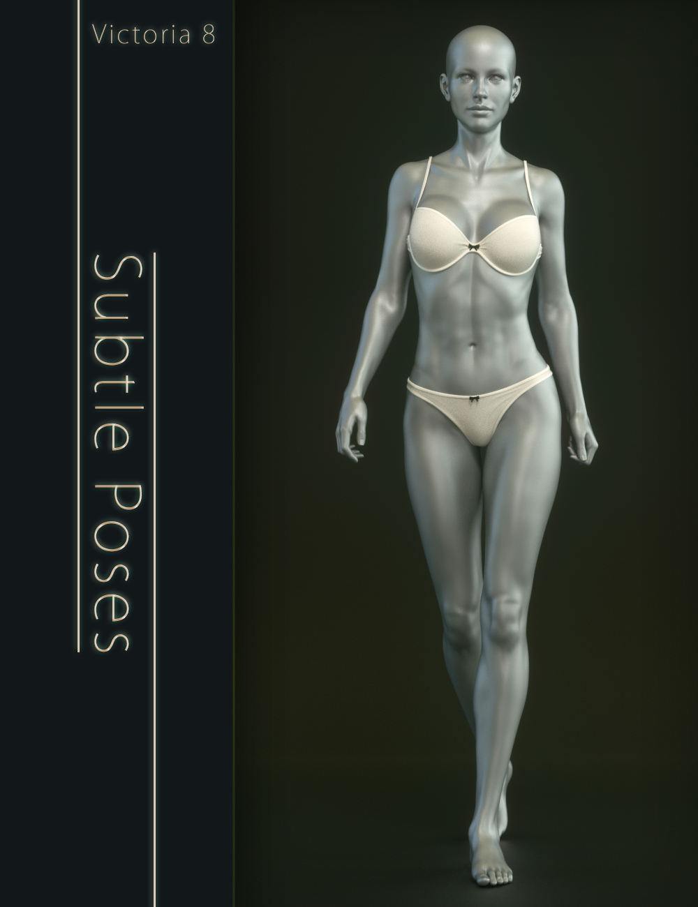 Subtle Poses For Victoria 8 by: Elele, 3D Models by Daz 3D