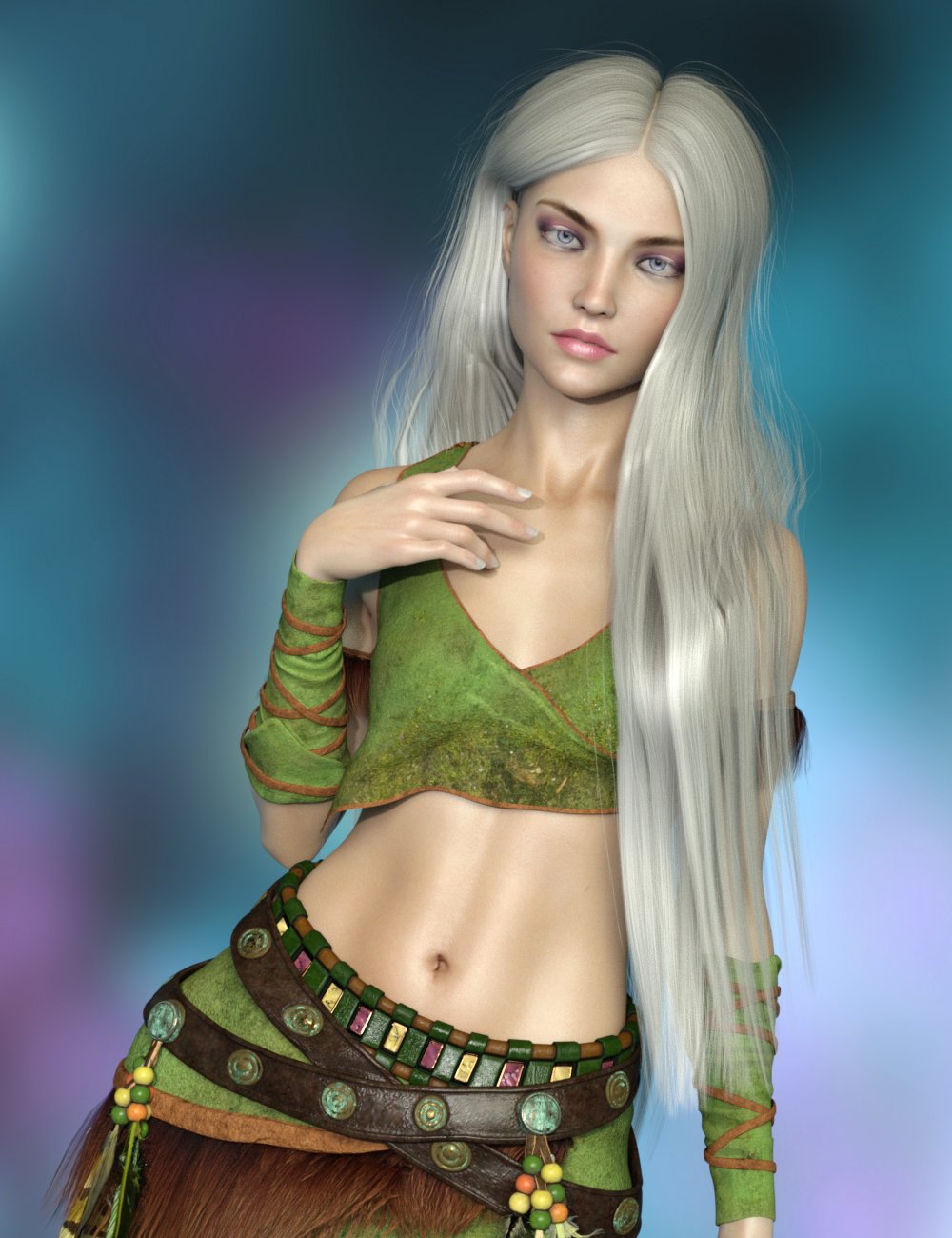 HP Luthril for Genesis 8 Female(s) by: SR3, 3D Models by Daz 3D