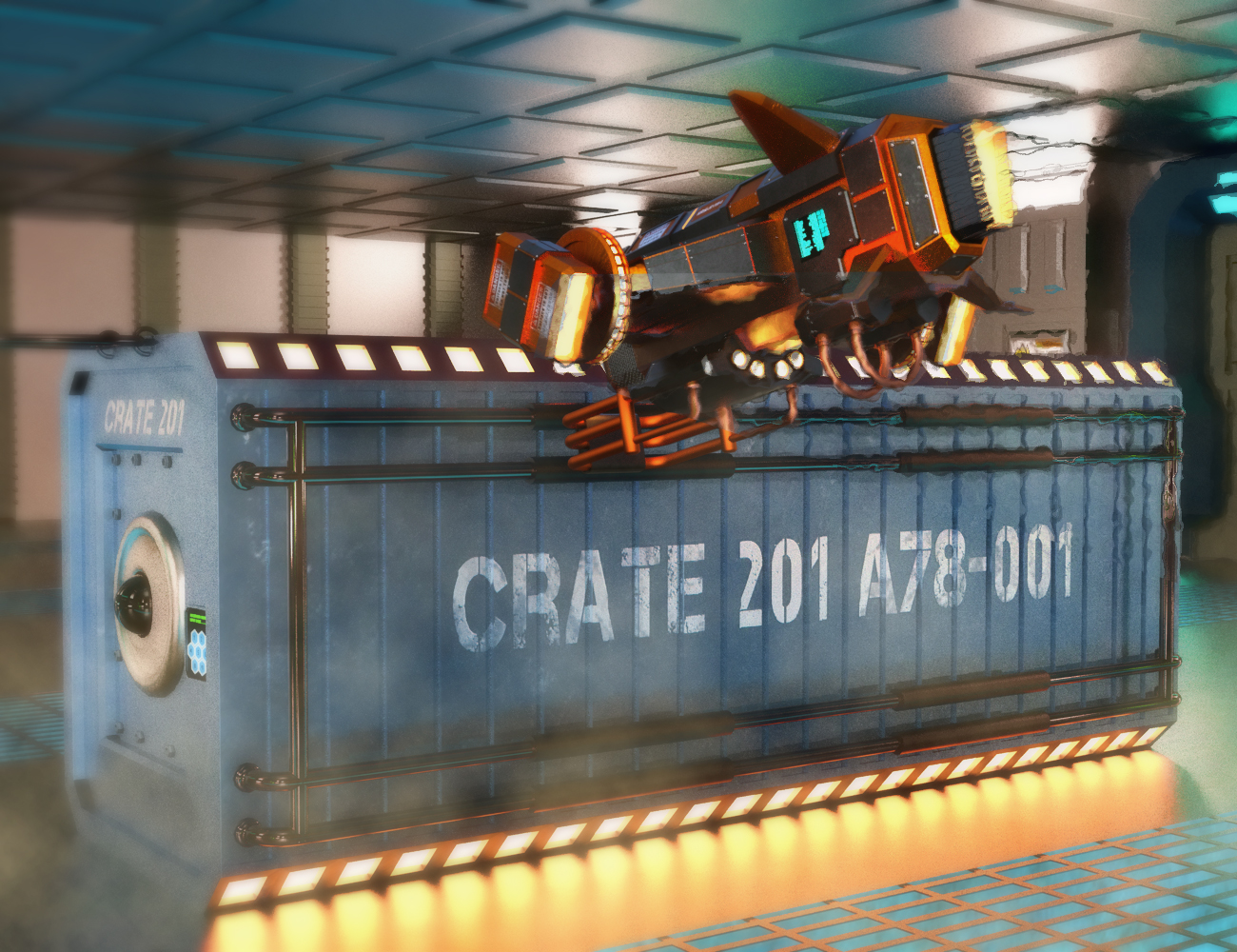 Sci-fi Drone 02 Sci-fi Drone 02 by: AcharyaPolina, 3D Models by Daz 3D
