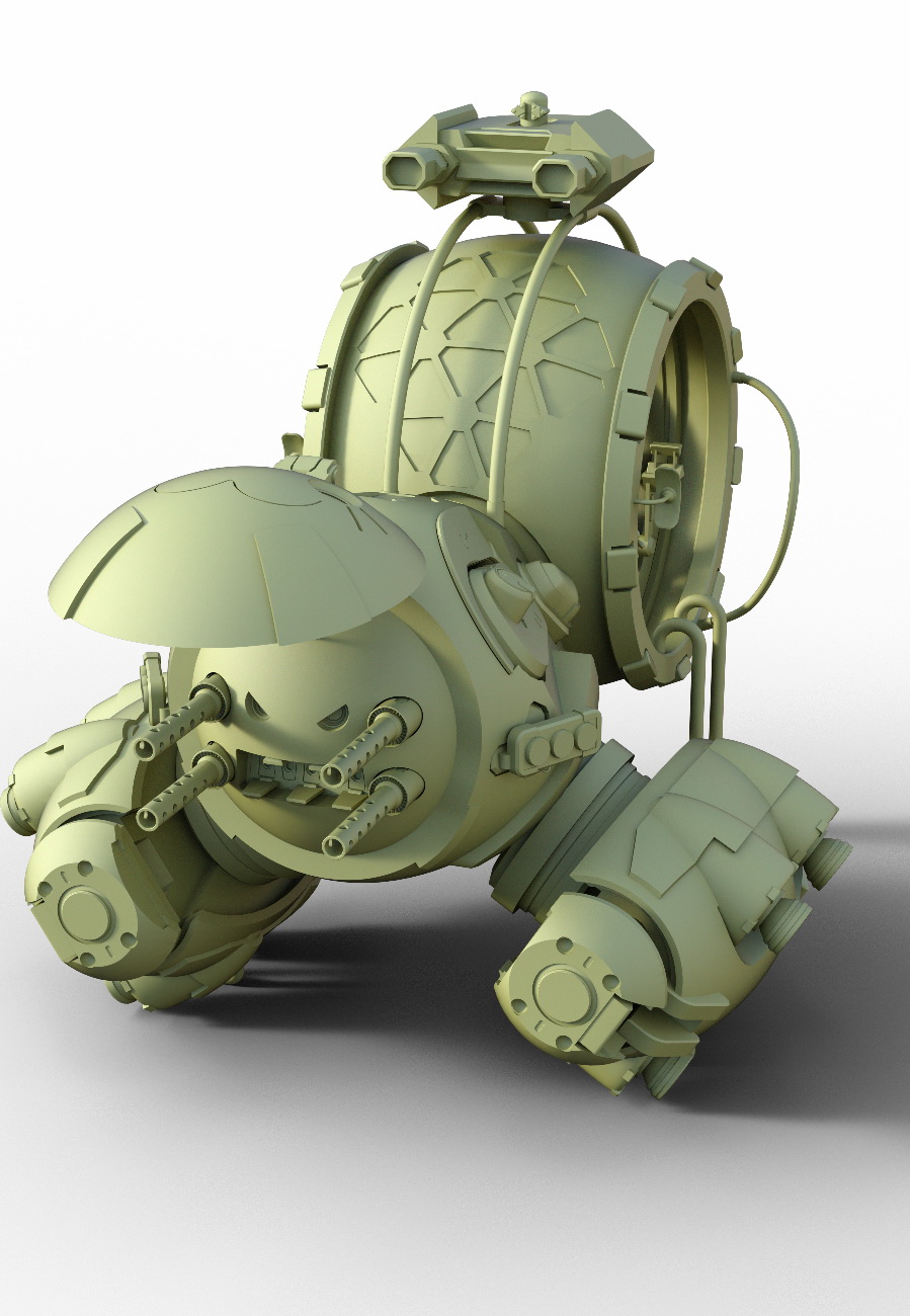 Sci-Fi Cat Car by: chungdan, 3D Models by Daz 3D