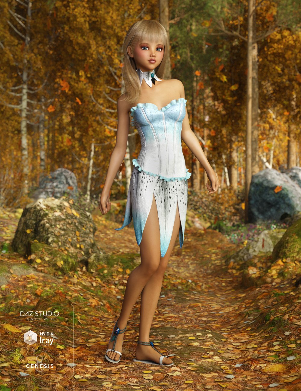 dForce Mysera Outfit Textures dForce Mysera Outfit Textures by: Shox-Design, 3D Models by Daz 3D