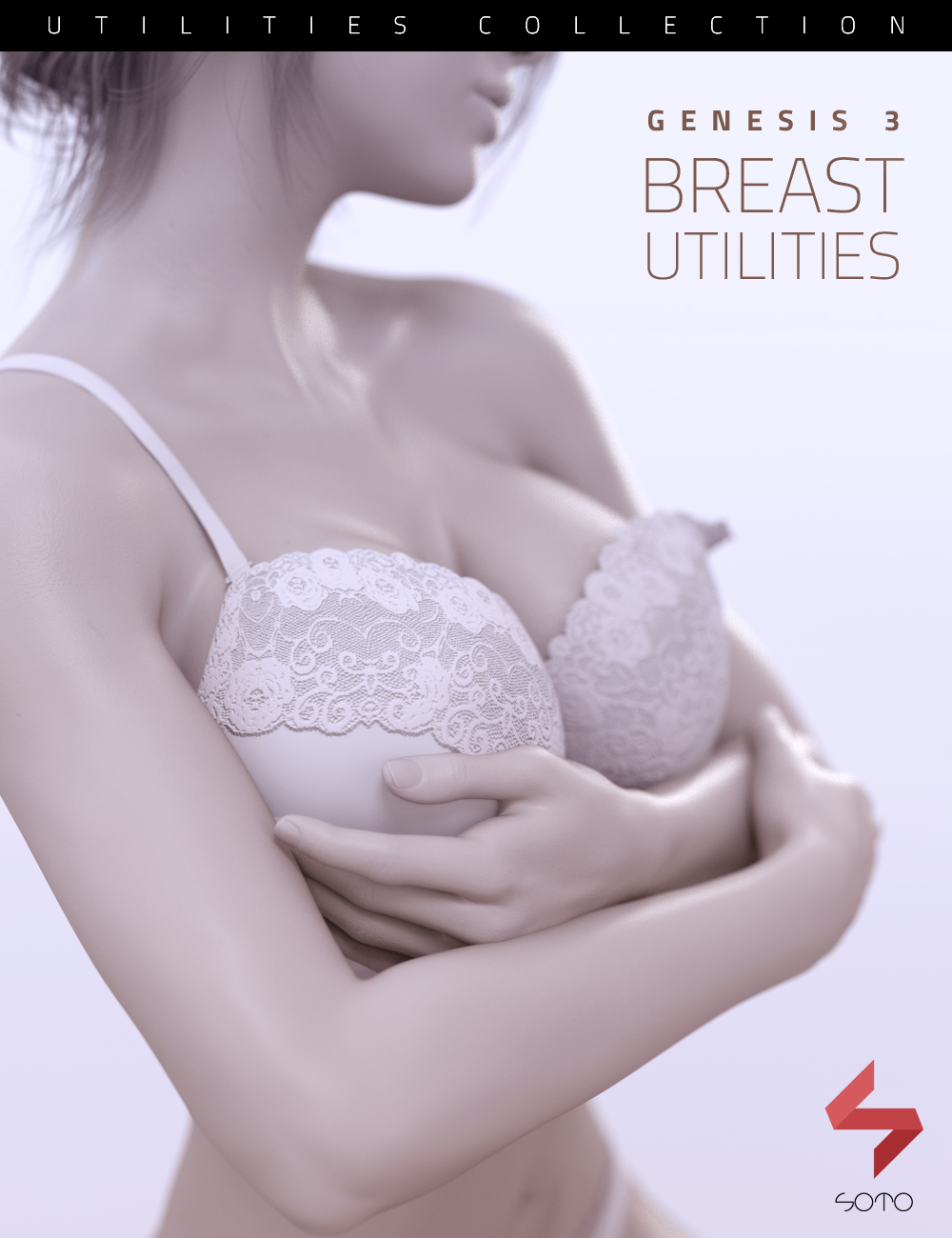 Breast Utilities for Genesis 3 Female(s) by: Soto, 3D Models by Daz 3D