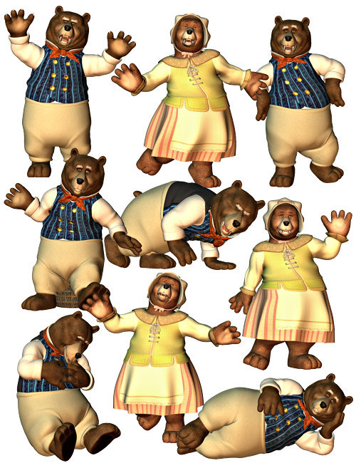 Fairytale Poses Fairytale Poses by: Capsces Digital Ink, 3D Models by Daz 3D