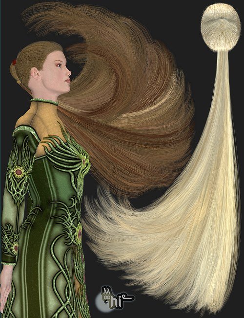 MoochTail Basic by: moochie, 3D Models by Daz 3D