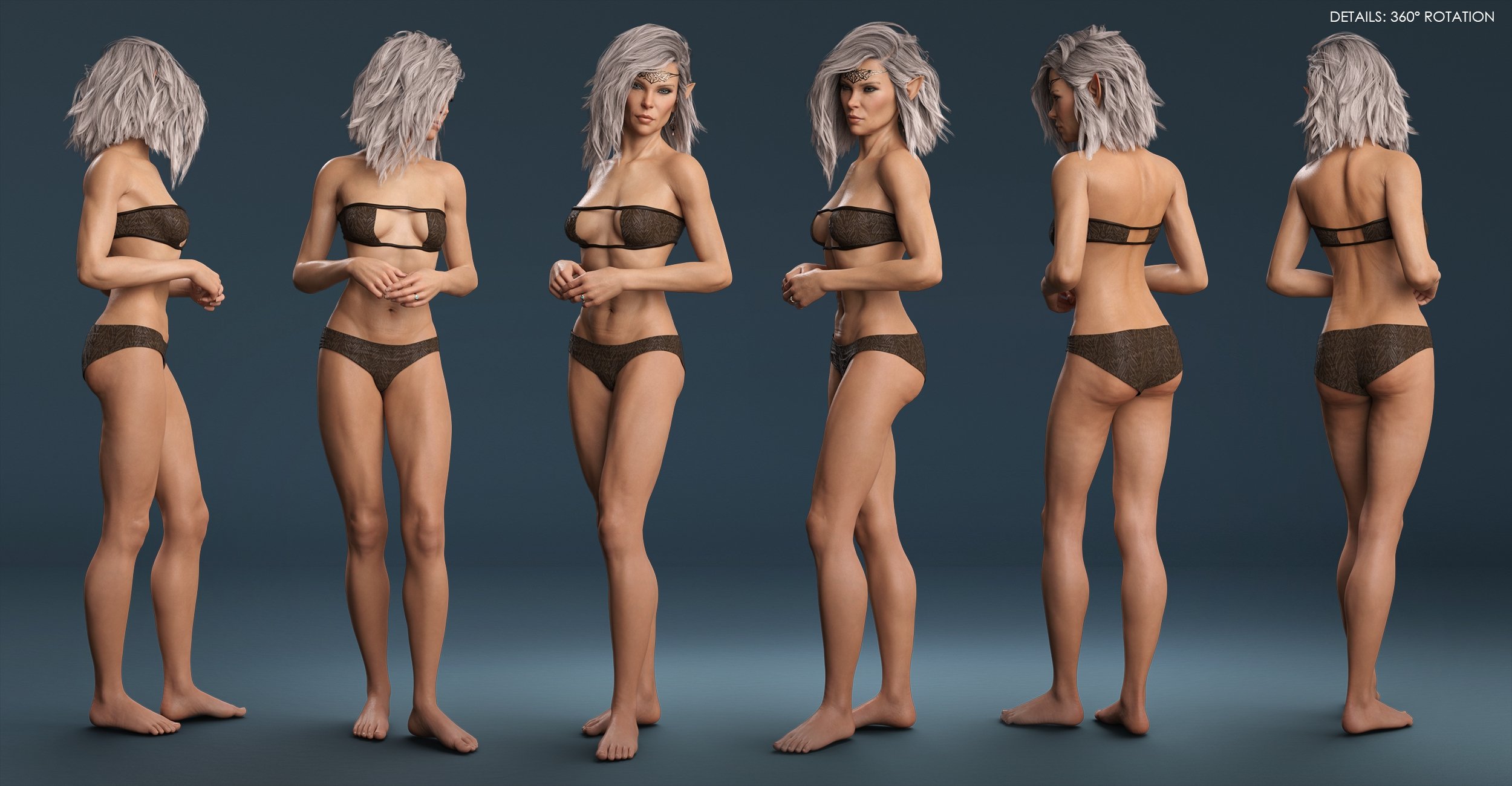 Briallen HD for Alexandra 8 by: Lyoness, 3D Models by Daz 3D