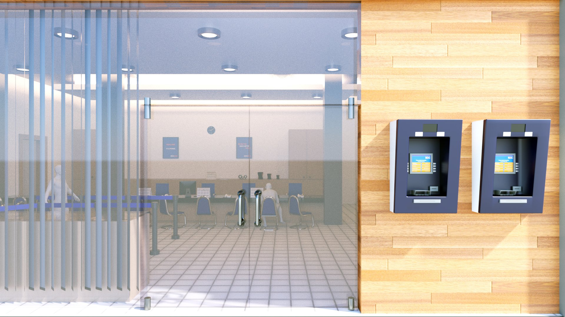 New Bank by: Tesla3dCorp, 3D Models by Daz 3D