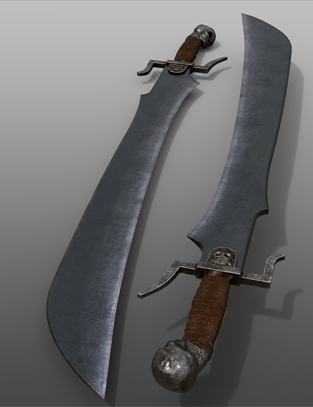 Heavy Fantasy Blades | Daz 3D