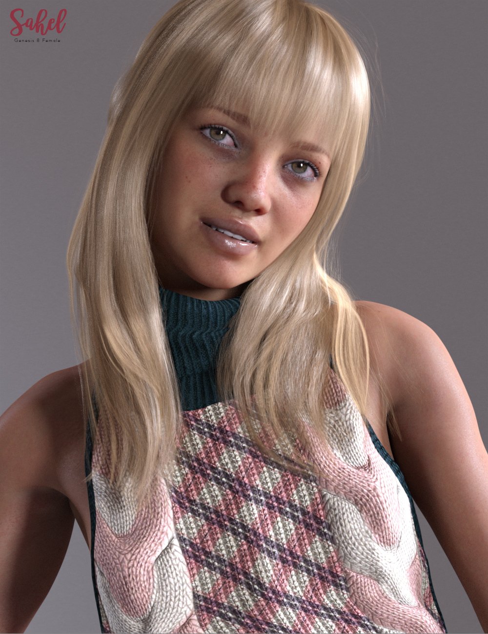 Sahel HD & Signature Smile HD Expression for Genesis 8 Female | Daz 3D