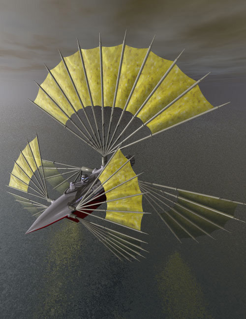 Solar Sail by: drawbridgep, 3D Models by Daz 3D
