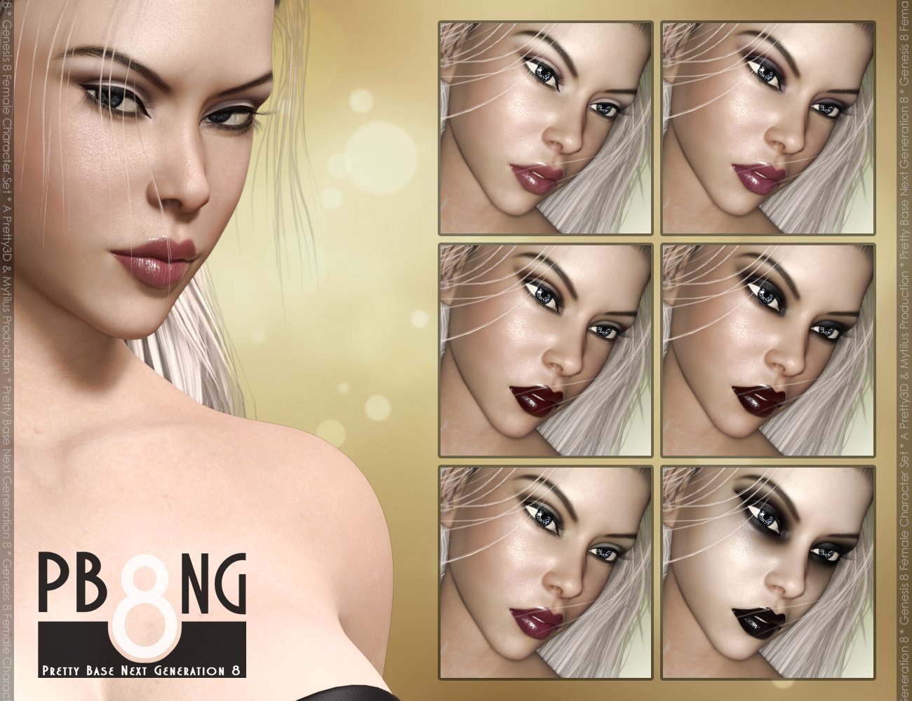Pretty Base Next Generation 8 for Genesis 8 Female Pretty Base Next Generation 8 for Genesis 8 Female by: Pretty3DMytilus, 3D Models by Daz 3D