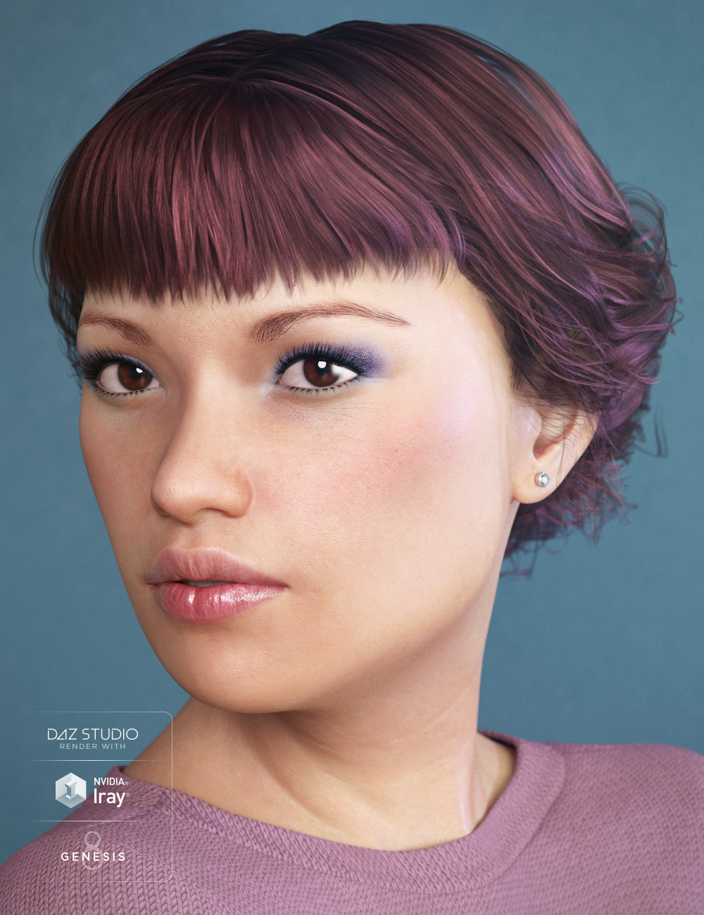Colors for Librarian Hair Colors for Librarian Hair by: goldtassel, 3D Models by Daz 3D