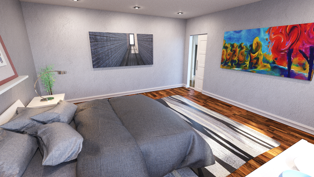 PX Modern Bedroom by: PerspectX, 3D Models by Daz 3D