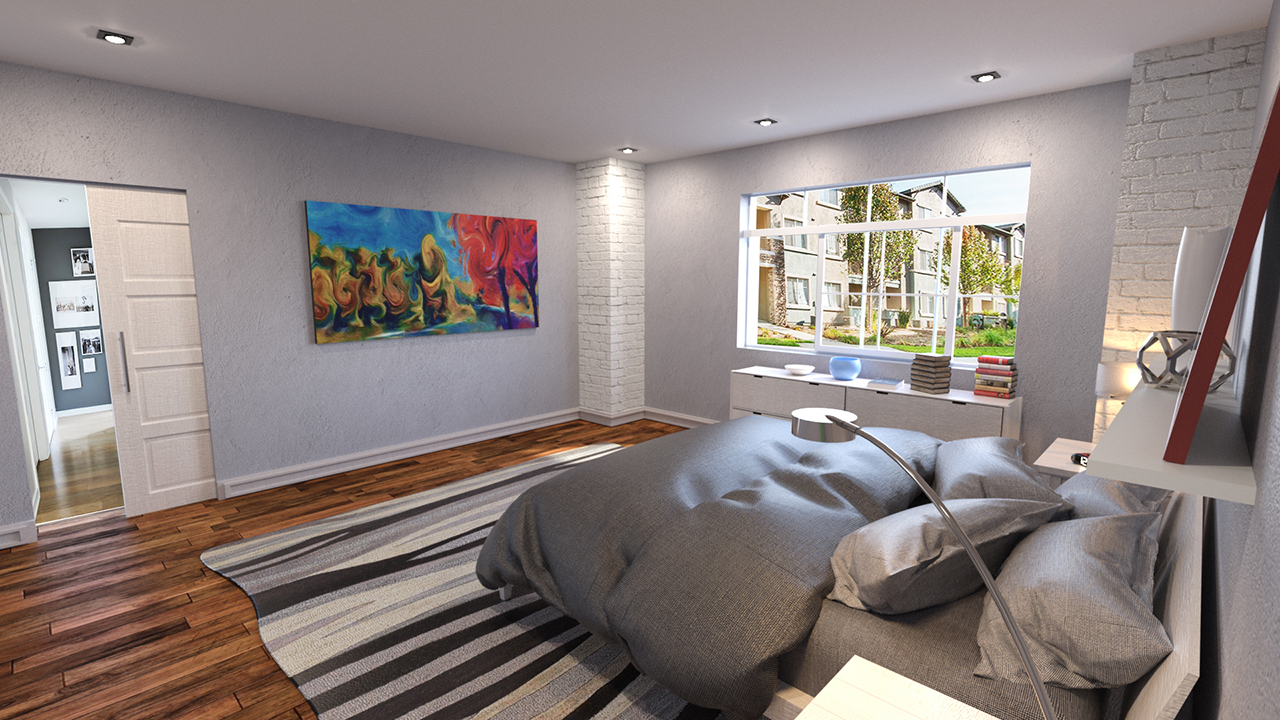 PX Modern Bedroom by: PerspectX, 3D Models by Daz 3D