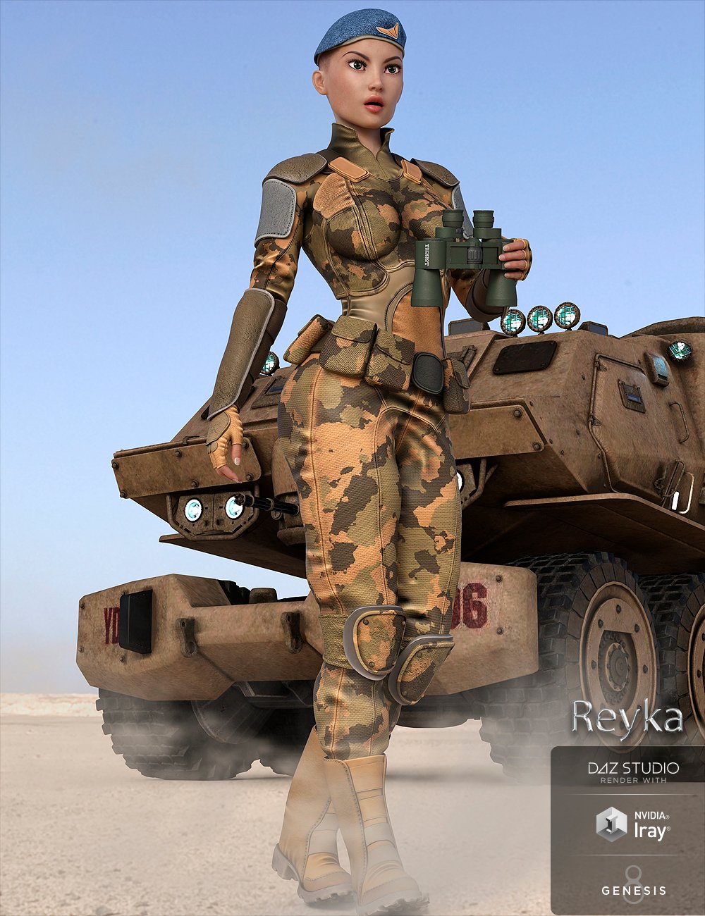 Reyka for Genesis 8 Female Reyka for Genesis 8 Female by: , 3D Models by Daz 3D
