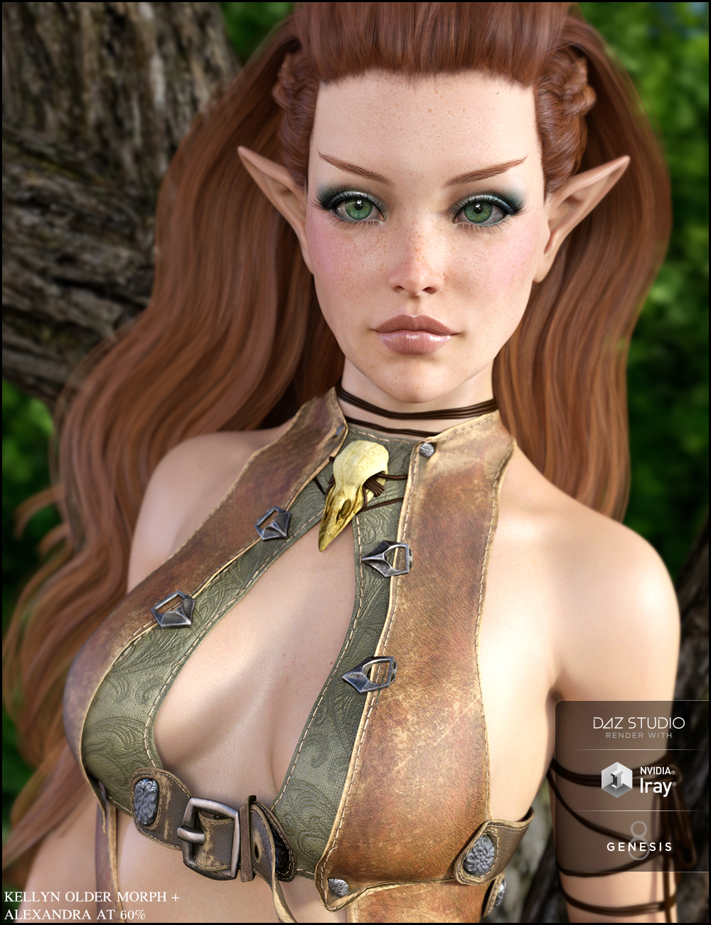 Kellyn for Alexandra 8 and Genesis 8 Female Kellyn for Alexandra 8 and Genesis 8 Female by: JessaiiAdiene, 3D Models by Daz 3D