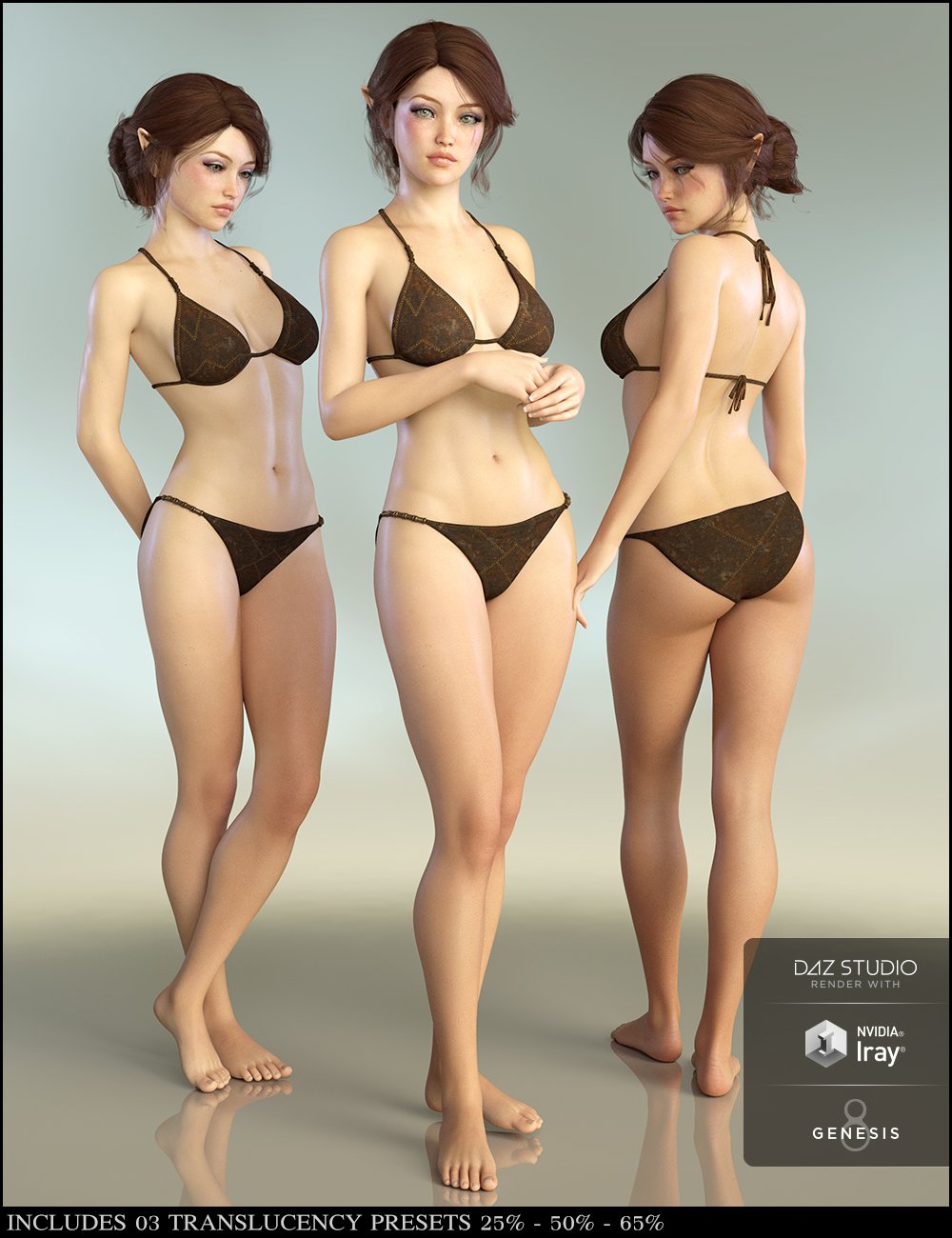 Kellyn for Alexandra 8 and Genesis 8 Female by: JessaiiAdiene, 3D Models by Daz 3D