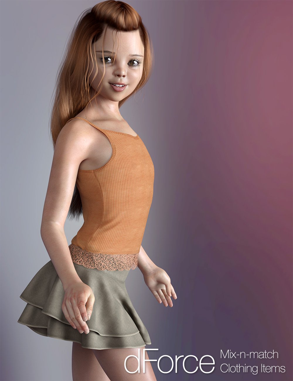 dForce Clothing Set 01 for Genesis 8 Female(s) by: 3D Universe, 3D Models by Daz 3D