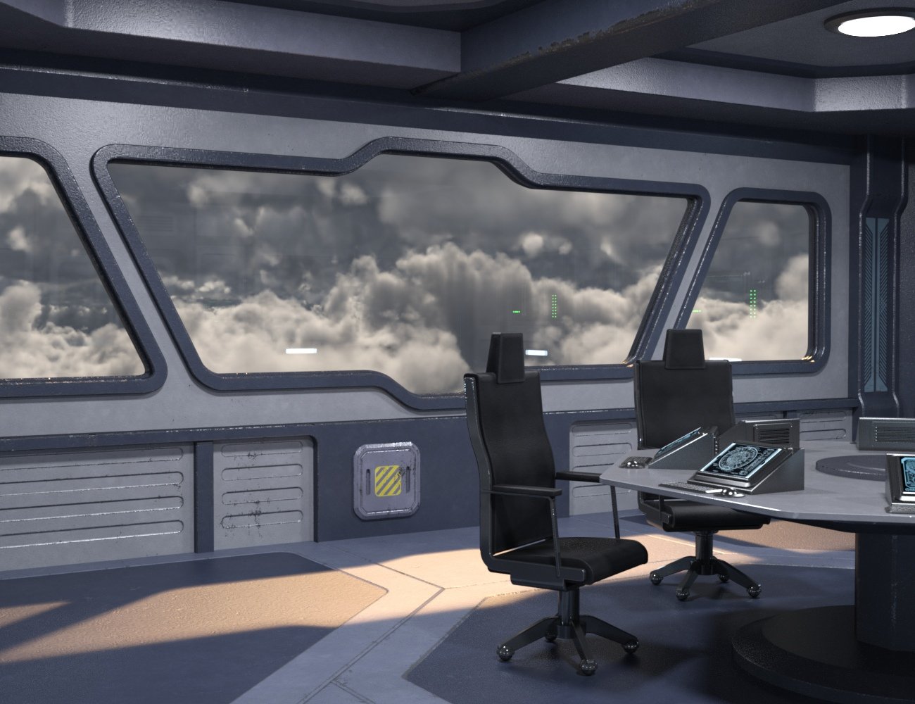 Sci Fi Conference Room by: Nightshift3D, 3D Models by Daz 3D