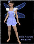 Pixie Pinafore by: Ryverthorn, 3D Models by Daz 3D