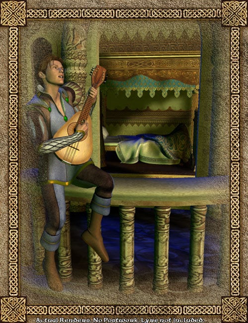 Medieval Heroes 2: The Bard for David Medieval Heroes 2: The Bard for David by: Luthbel, 3D Models by Daz 3D