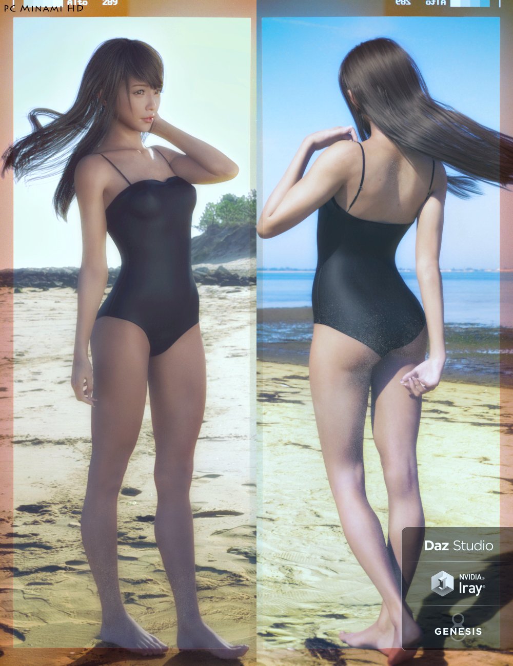 Minami HD and Minami Hair for Genesis 8 Female(s) Minami HD and Minami Hair for Genesis 8 Female(s) by: , 3D Models by Daz 3D