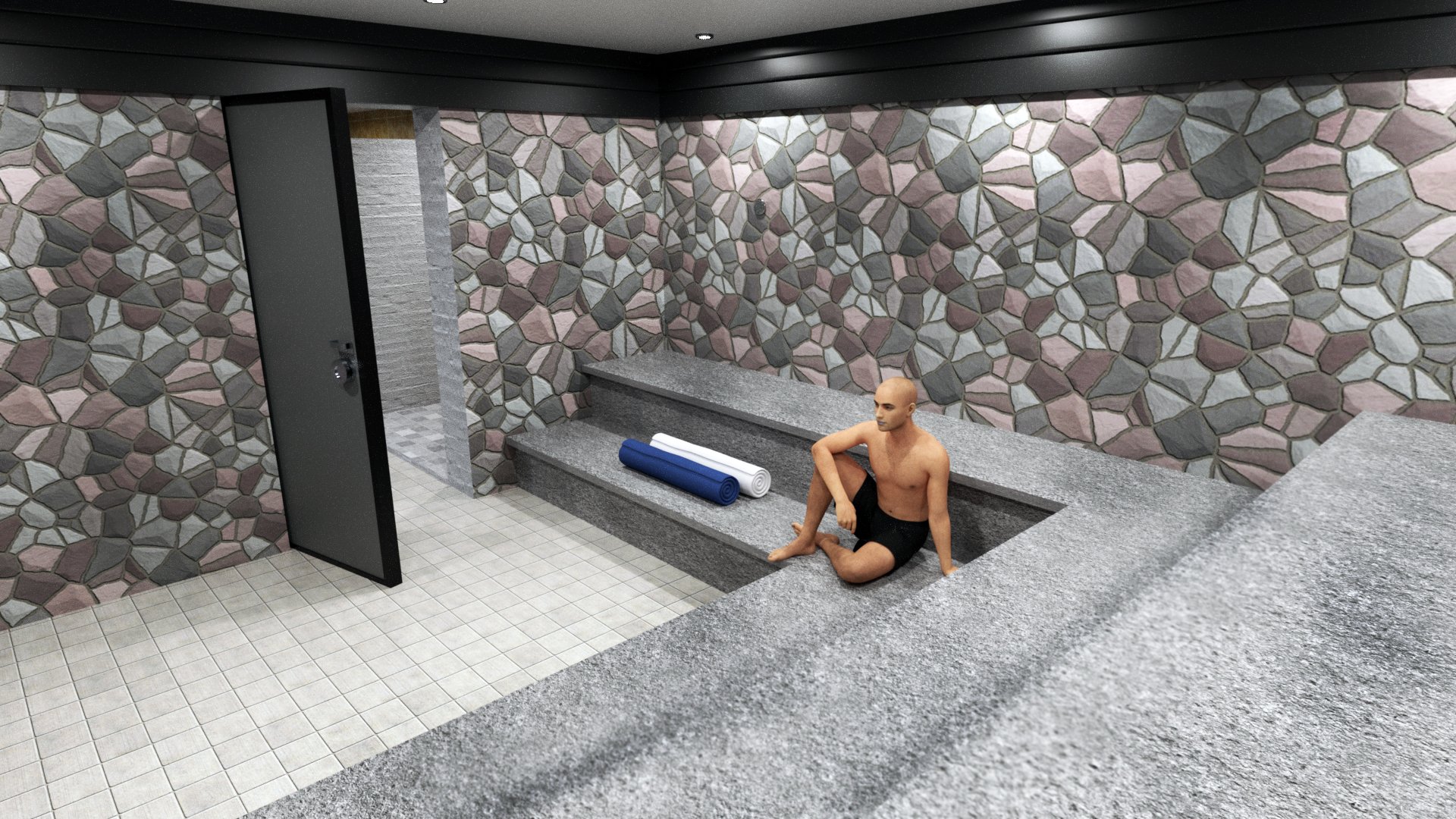 Condominium Locker Room Condominium Locker Room by: Tesla3dCorp, 3D Models by Daz 3D