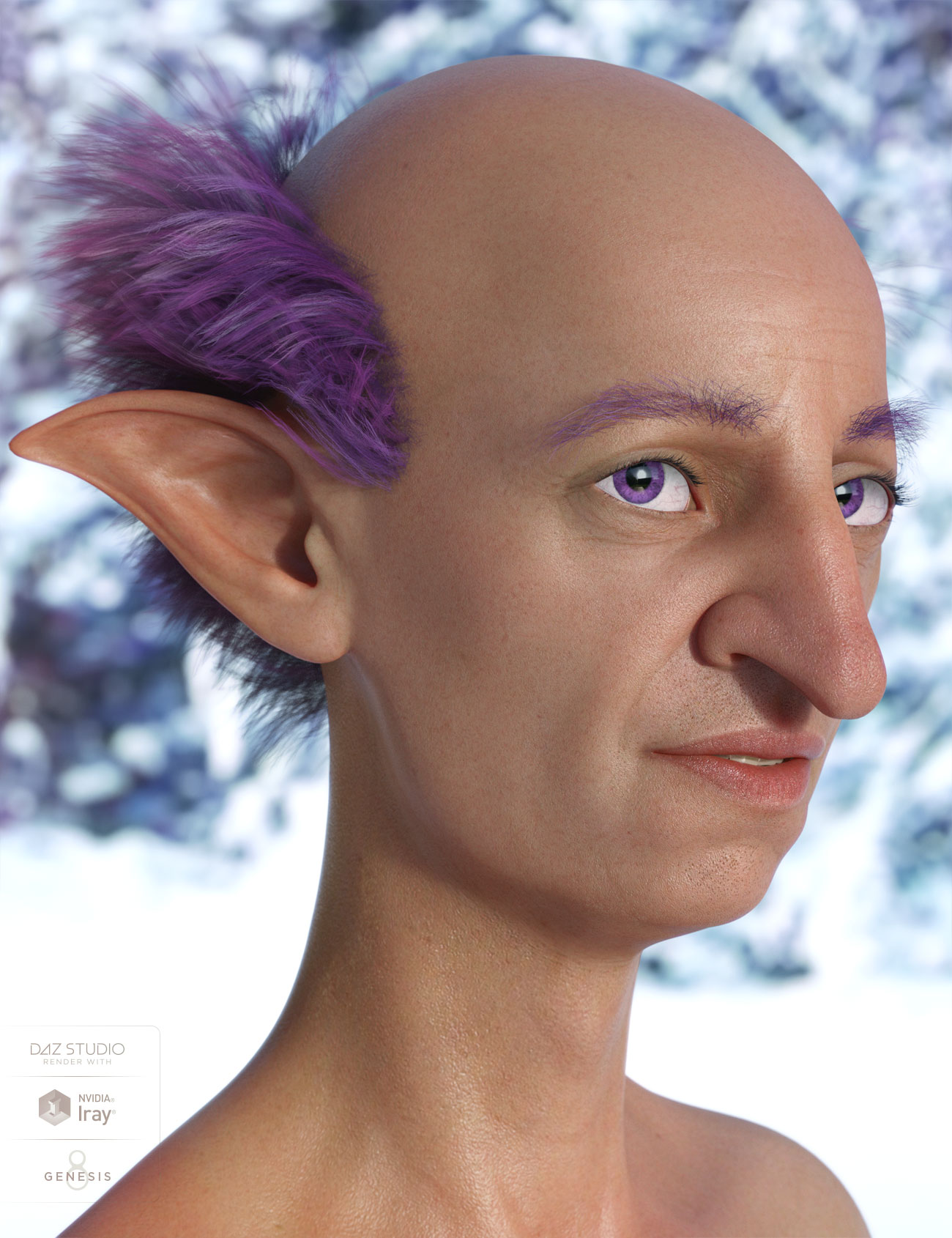 Georgie Hair and Brows for Genesis 3 & 8 Male(s) Georgie Hair and Brows for Genesis 3 & 8 Male(s) by: AprilYSH, 3D Models by Daz 3D