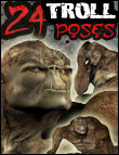 24 Troll Poses by: Predatron, 3D Models by Daz 3D