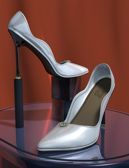 V4 Classic-Ring Shoe Pack by: , 3D Models by Daz 3D