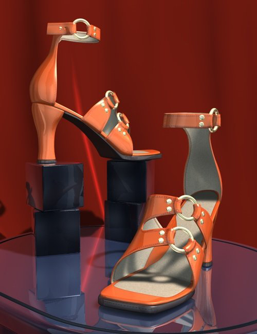 V4 Classic-Ring Shoe Pack V4 Classic-Ring Shoe Pack by: , 3D Models by Daz 3D