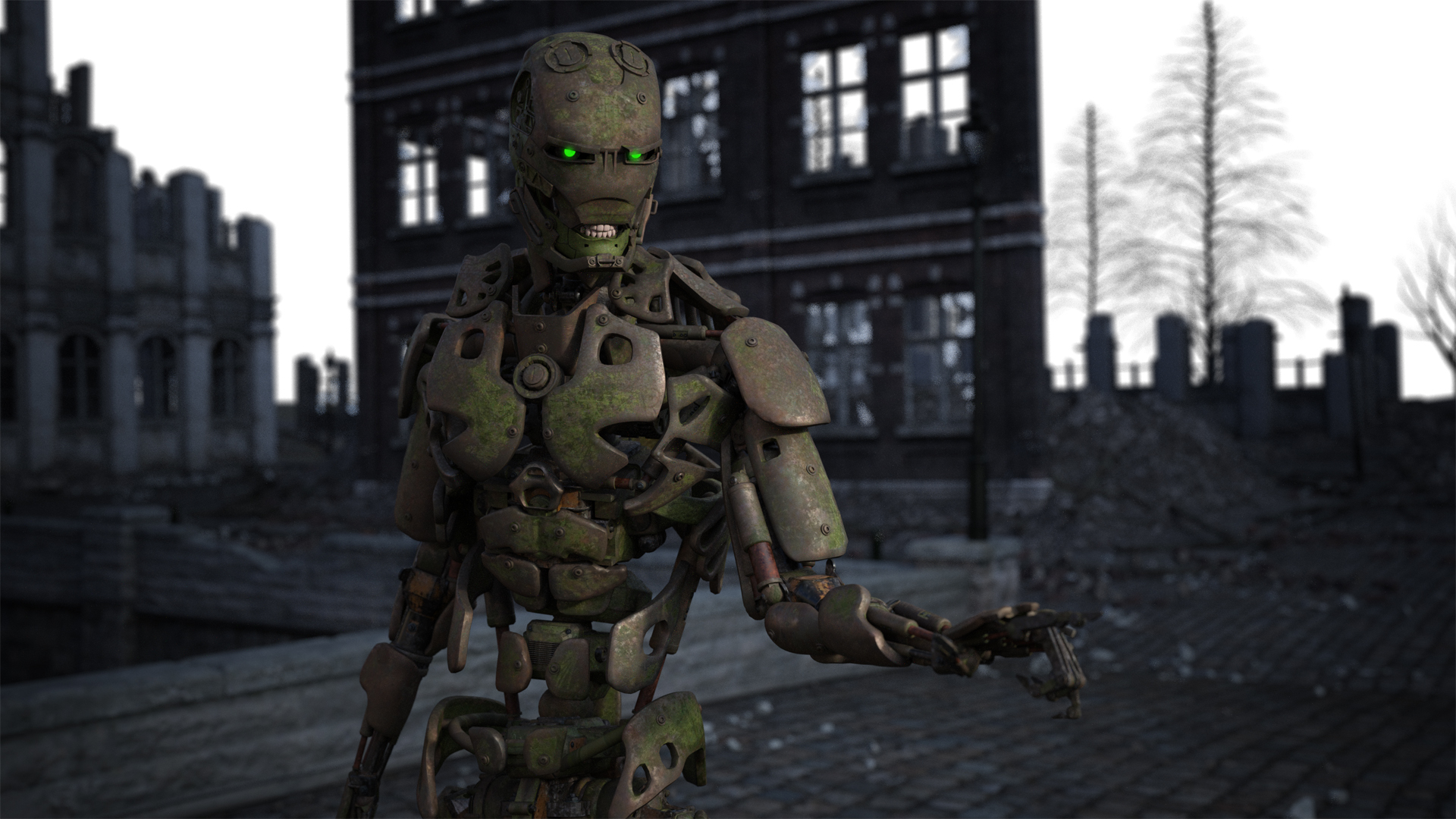 Dystopian Textures for Cyborg Generation 8 by: Moonscape GraphicsSade, 3D Models by Daz 3D