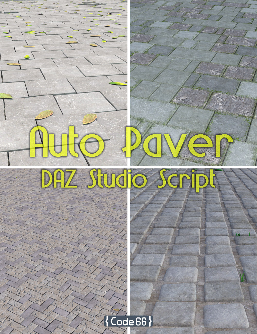 Auto Paver by: Code 66, 3D Models by Daz 3D