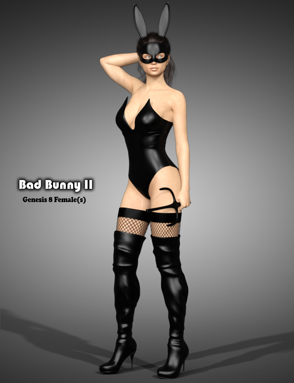 Bad Bunny II for Genesis 8 Female(s) by: B-Rock, 3D Models by Daz 3D
