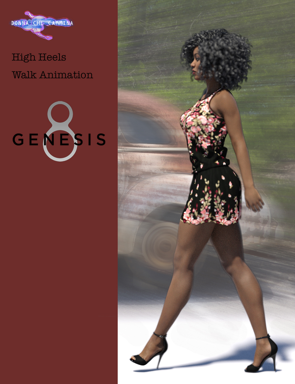 Hand on Hip Walk Cycle for Genesis 8 Female(s) by: Donna che cammina, 3D Models by Daz 3D