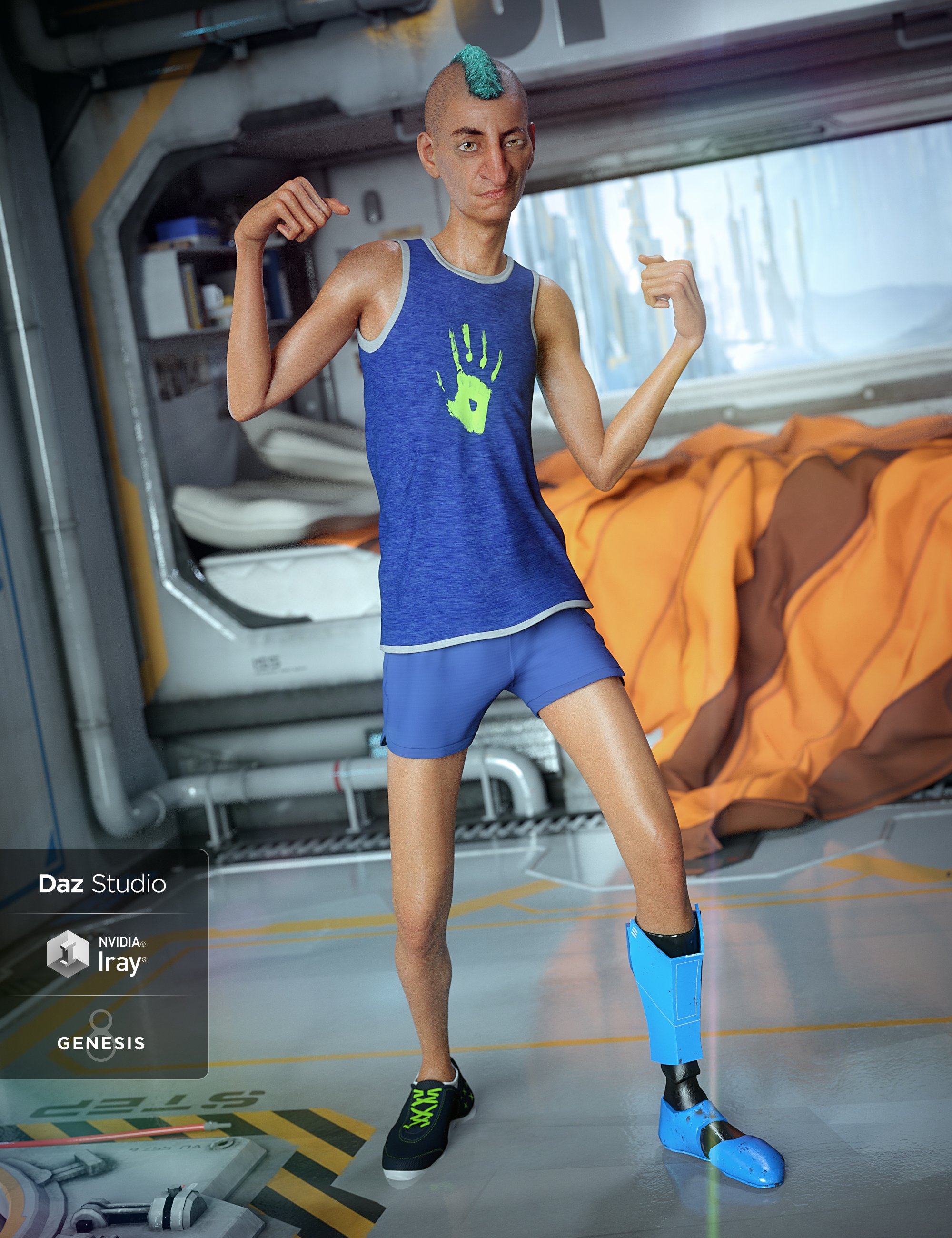 ArcWar Cybernetic Legs for Genesis 8 Male ArcWar Cybernetic Legs for Genesis 8 Male by: Mely3DValandar, 3D Models by Daz 3D