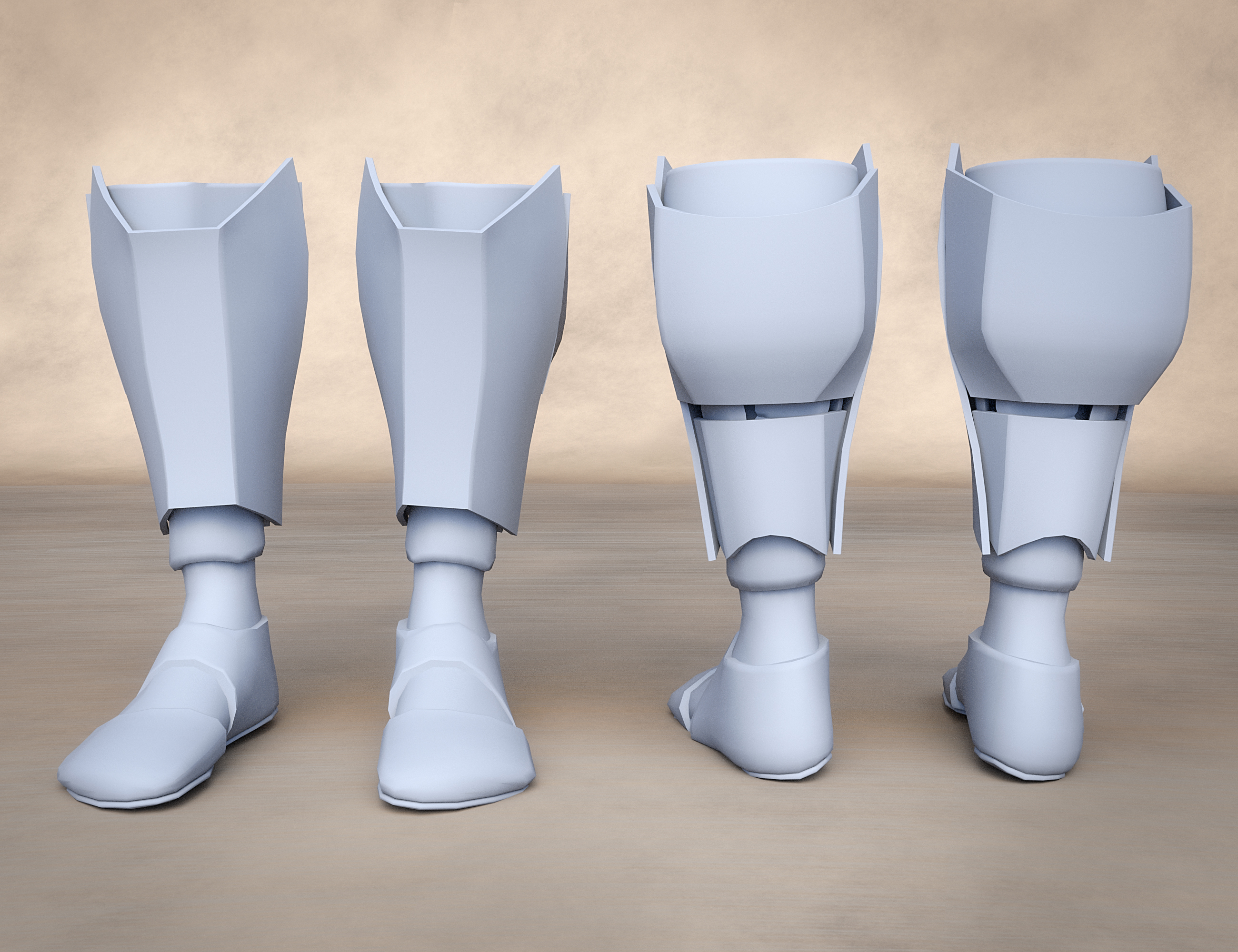 ArcWar Cybernetic Legs for Genesis 8 Male by: Mely3DValandar, 3D Models by Daz 3D