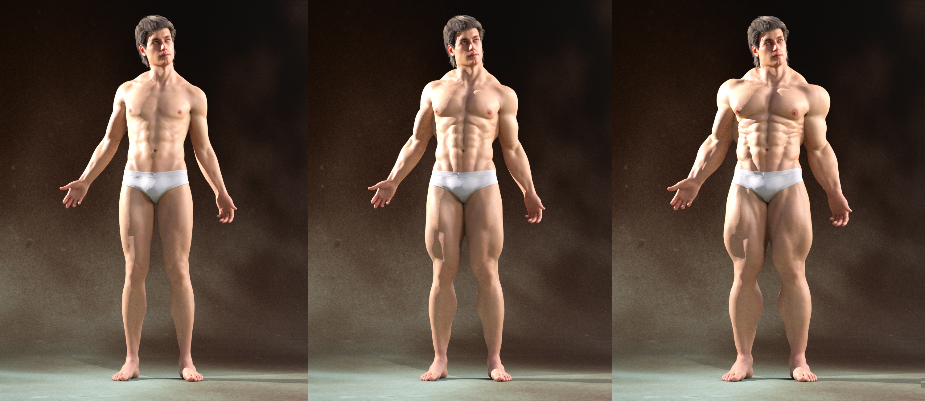 Muscularity Morphs for Genesis 8 Male(s) by: SimonWM, 3D Models by Daz 3D