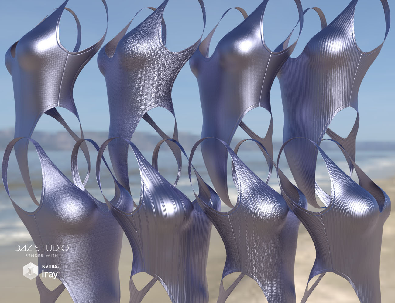 Iray Super Shaders Bikinis Gone Wild (Merchant Resource) Iray Super Shaders Bikinis Gone Wild (Merchant Resource) by: Denki Gaka, 3D Models by Daz 3D