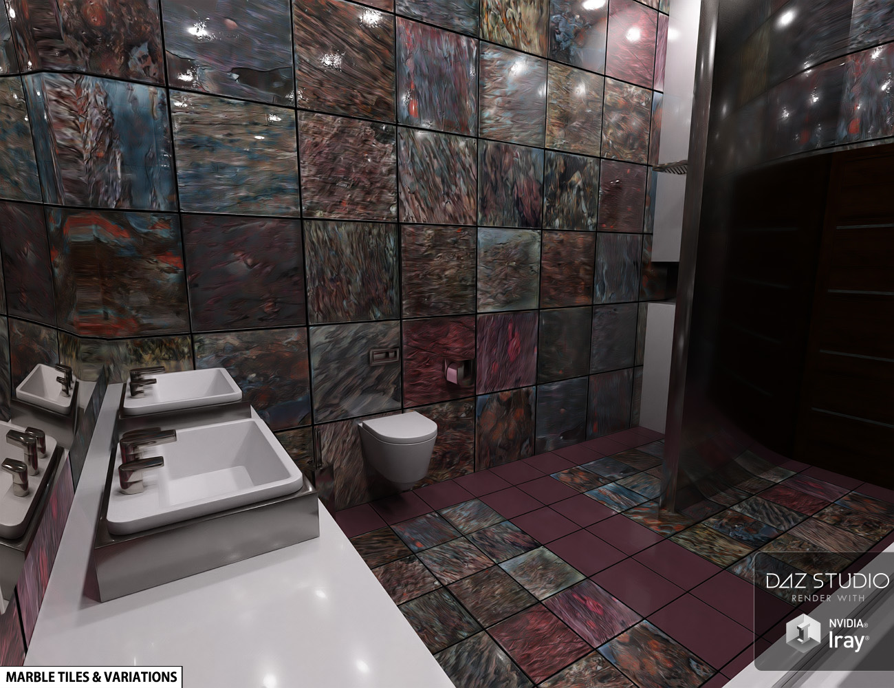 Tiles Aplenty Tiles Aplenty by: ForbiddenWhispers, 3D Models by Daz 3D