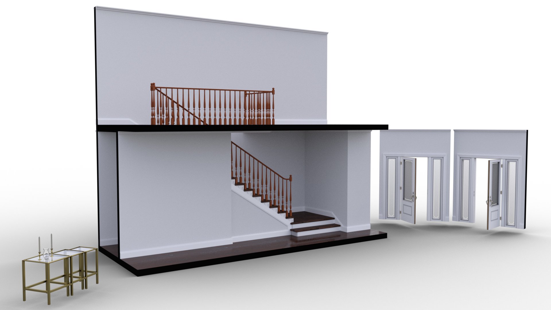 Collective3d Movie Sets Home Interior 2 Collective3d Movie Sets Home Interior 2 by: Collective3d, 3D Models by Daz 3D
