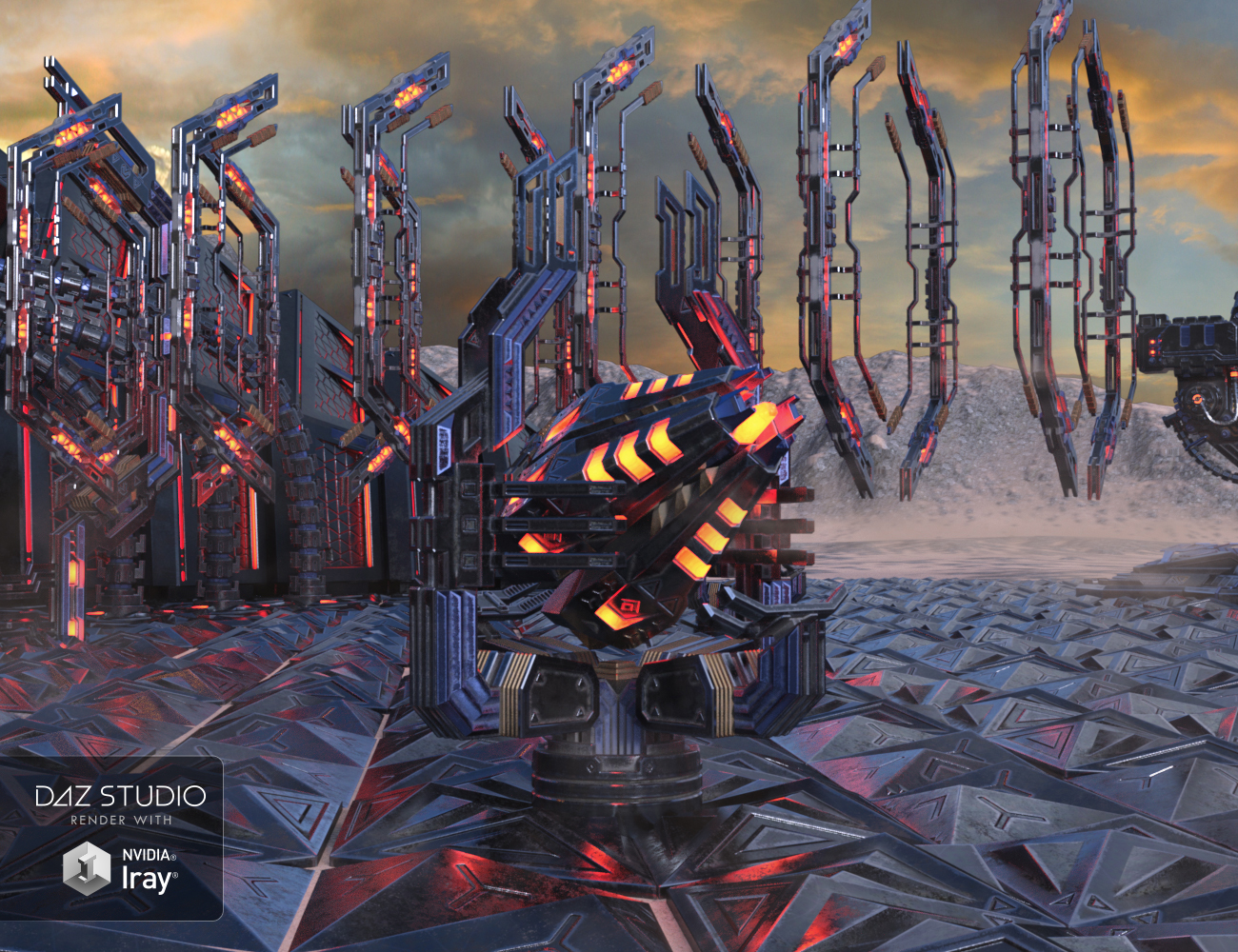 Dominator Gun Dominator Gun by: petipet, 3D Models by Daz 3D