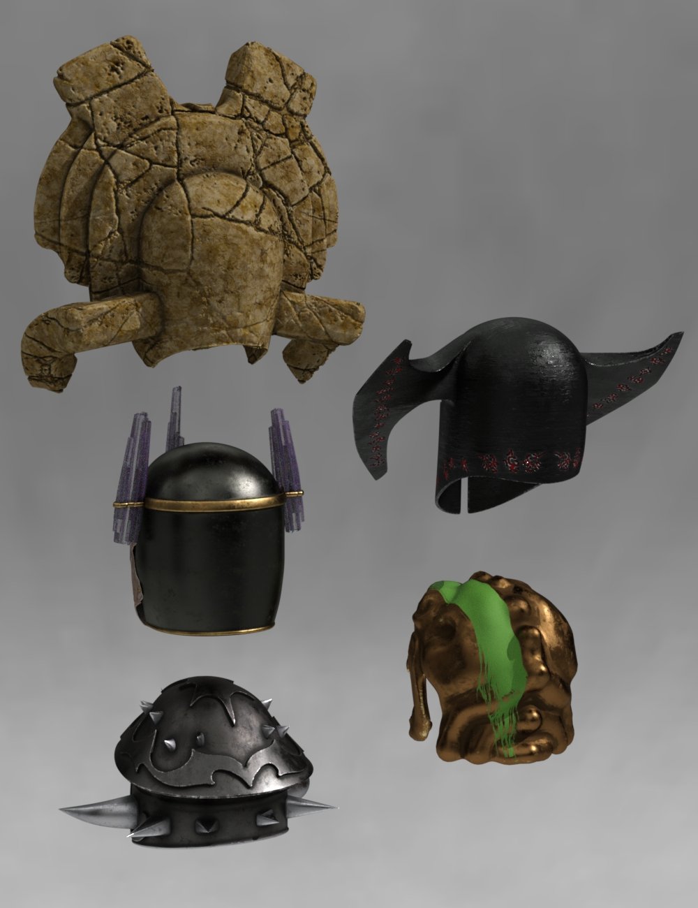 Doomed Helms for Genesis 8 Male(s) Doomed Helms for Genesis 8 Male(s) by: Valandar, 3D Models by Daz 3D