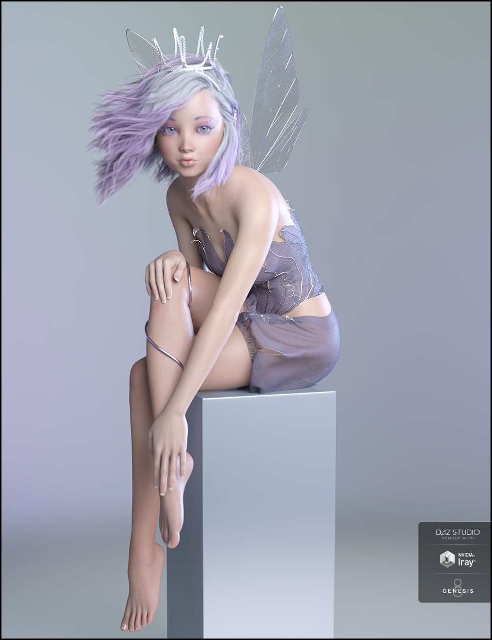 Lavender for Genesis 8 Female Lavender for Genesis 8 Female by: JessaiiDemonicaEvilius, 3D Models by Daz 3D