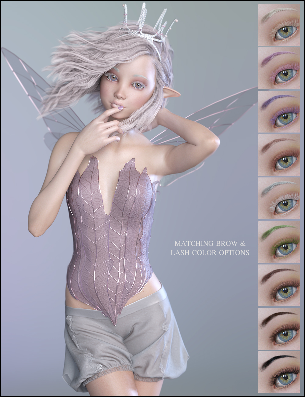 Lavender for Genesis 8 Female by: JessaiiDemonicaEvilius, 3D Models by Daz 3D