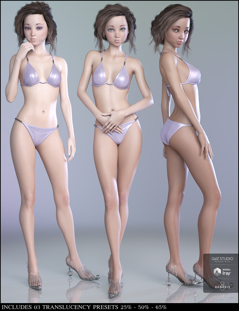 Lavender for Genesis 8 Female Lavender for Genesis 8 Female by: JessaiiDemonicaEvilius, 3D Models by Daz 3D