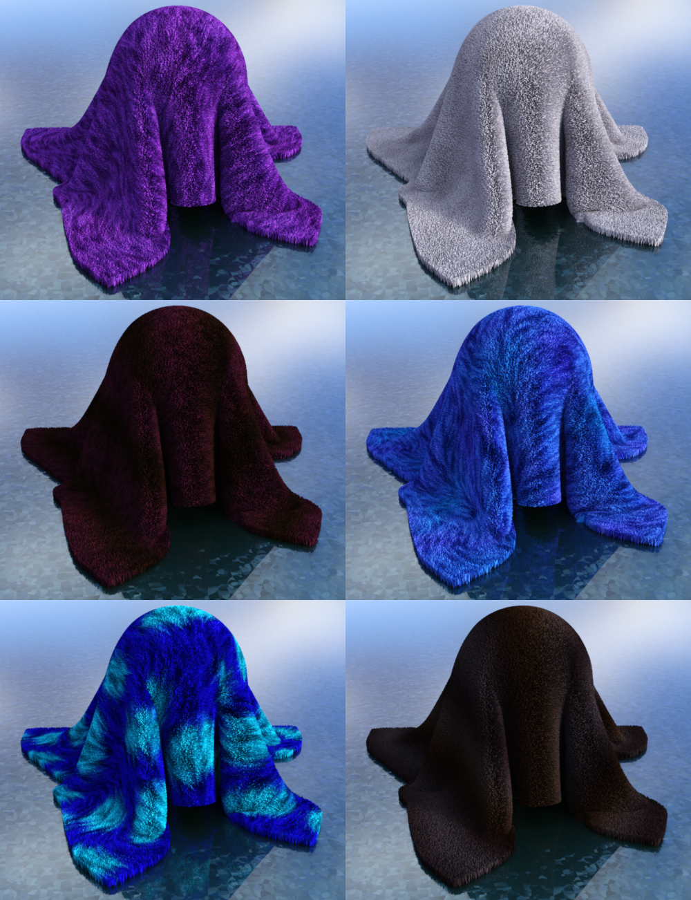 Fun Fur Iray Shaders Fun Fur Iray Shaders by: JGreenlees, 3D Models by Daz 3D