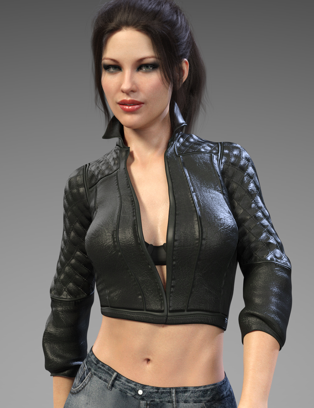 X-Fashion 4 in 1 Leather Jacket for Genesis 8 Female(s) X-Fashion 4 in 1 Leather Jacket for Genesis 8 Female(s) by: xtrart-3d, 3D Models by Daz 3D